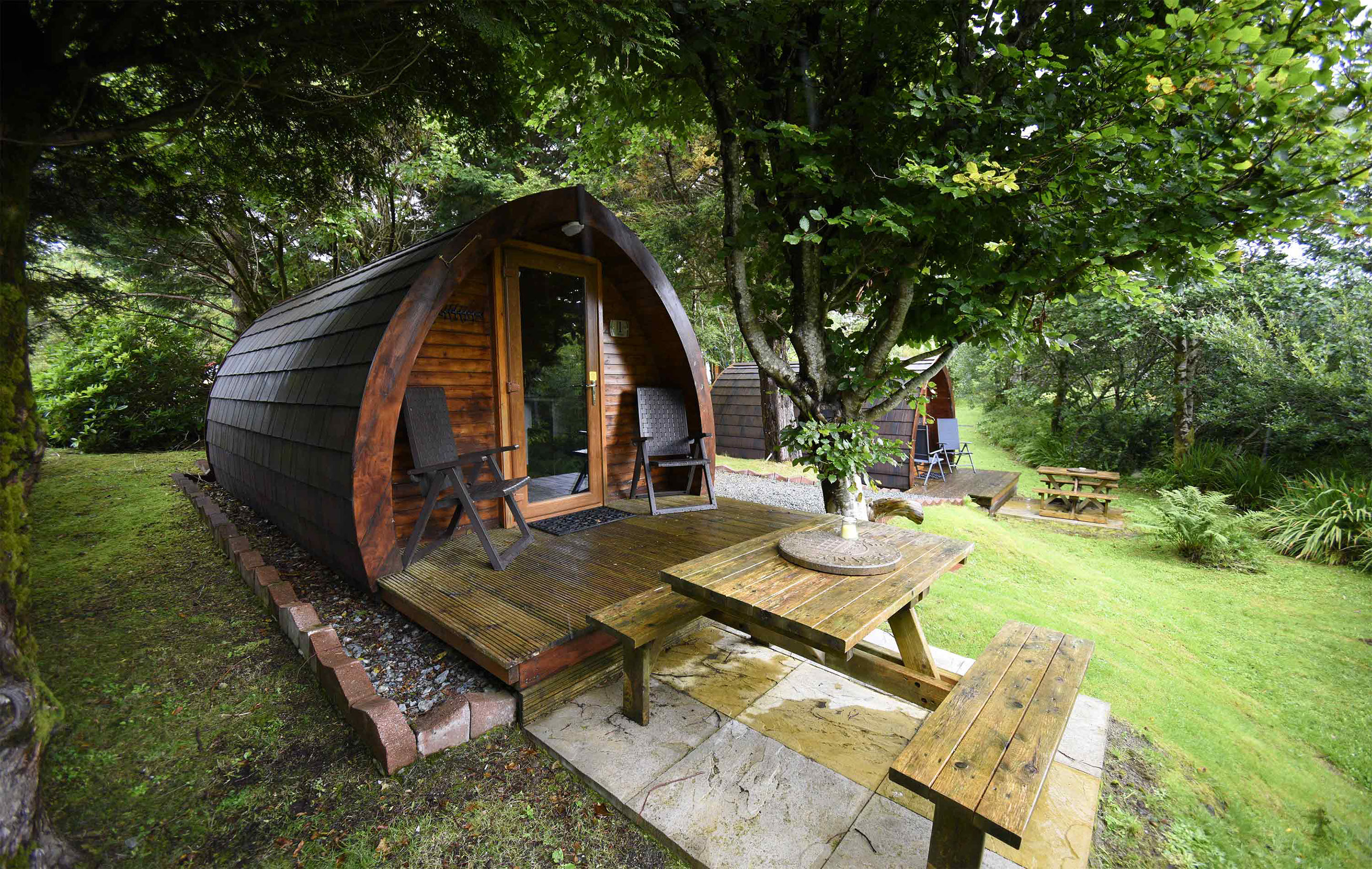 Thistle Dubh Dandy is a self catering accommodation in Portree with open plan design