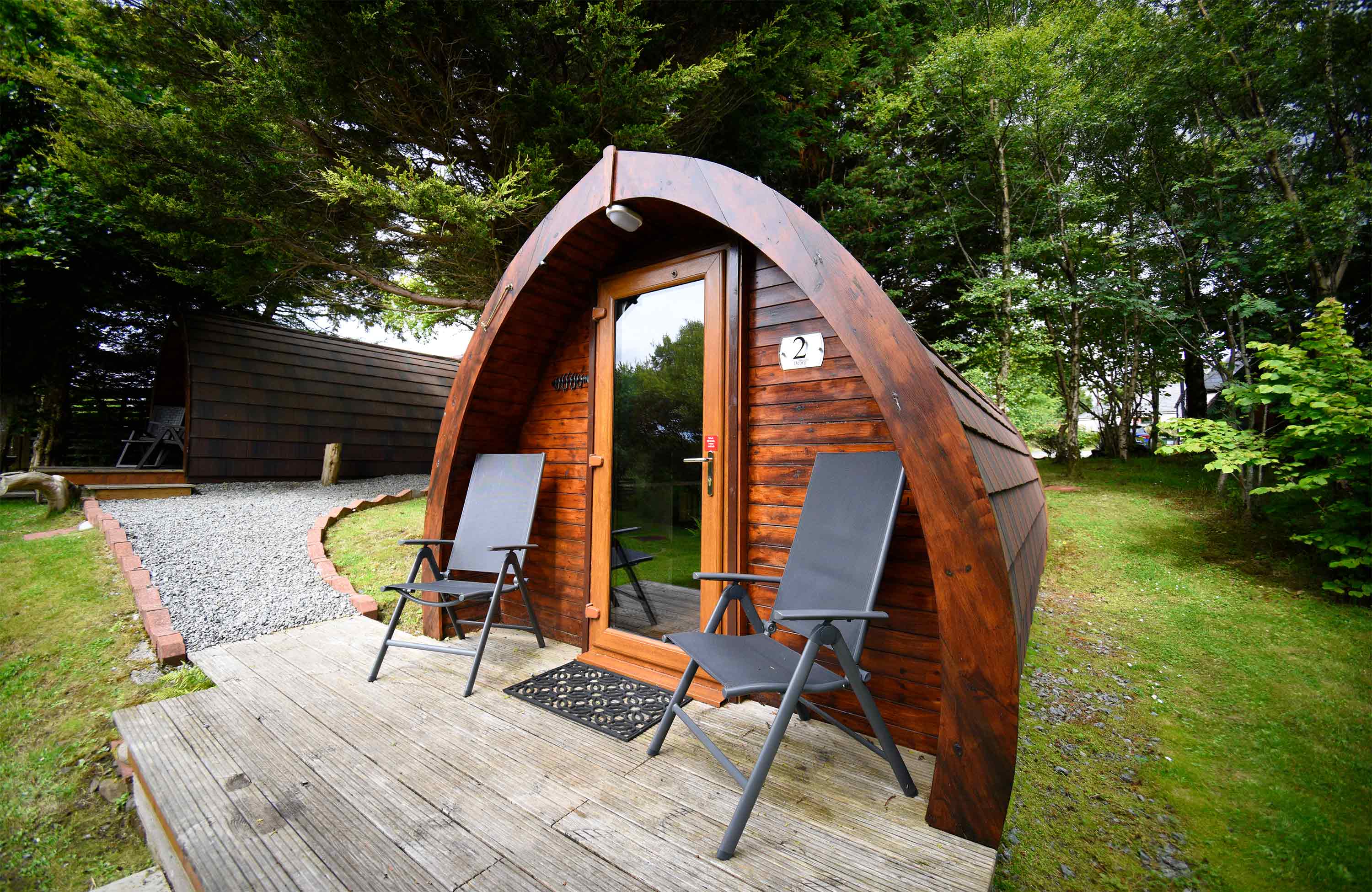 Thistle Dubh Dandy is a self catering accommodation in Portree with open plan design