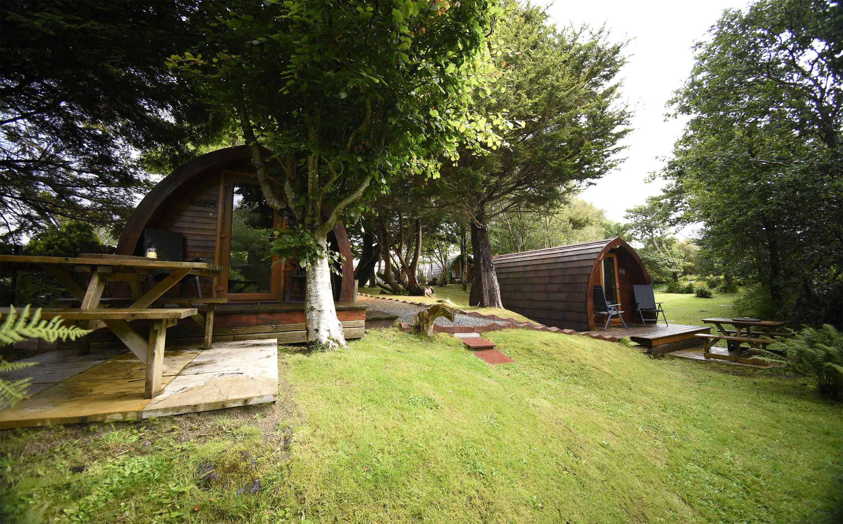 Thistle Dubh Dandy is a self catering accommodation in Portree with open plan design