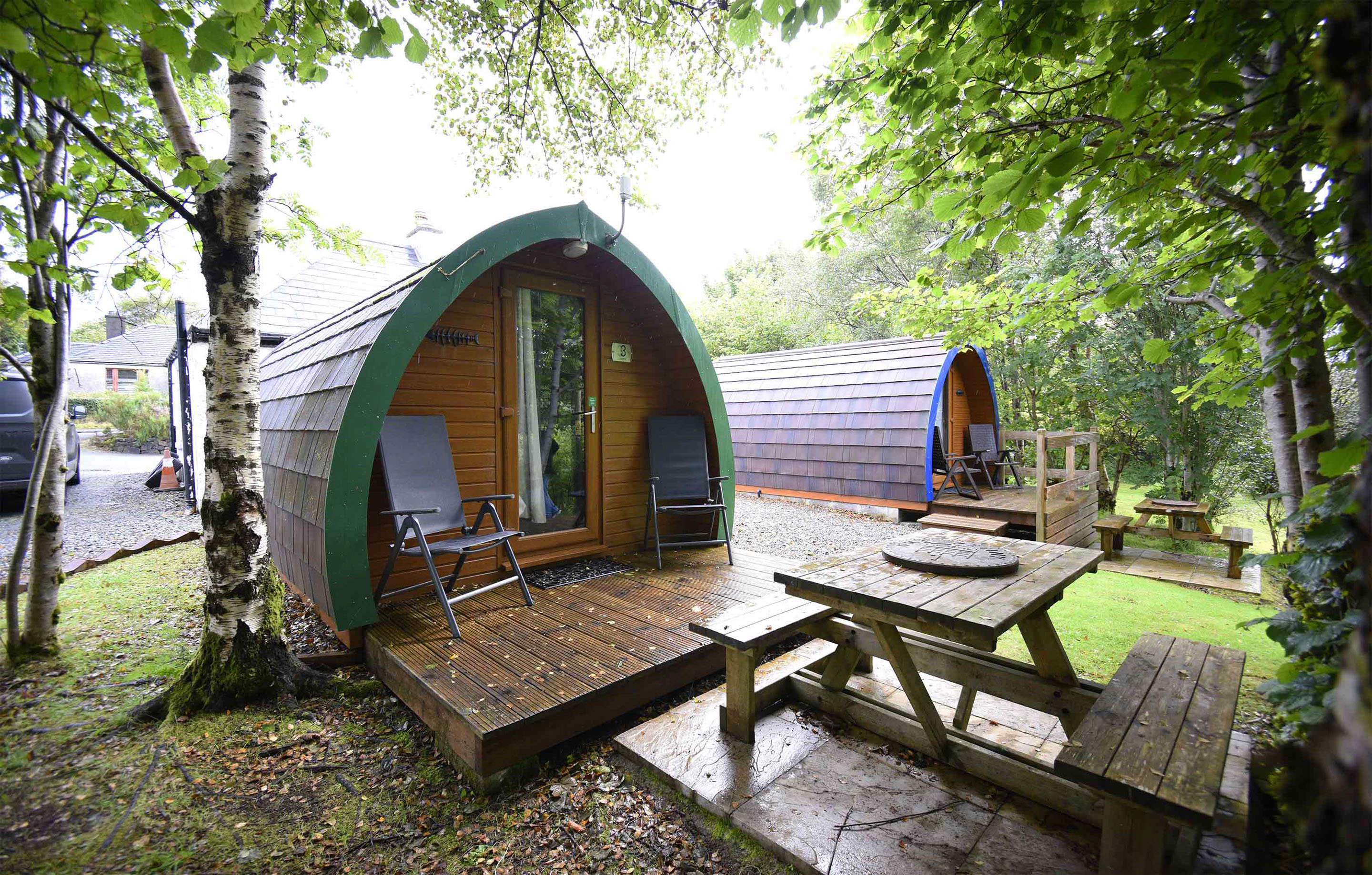 Thistle Dubh Dandy is a self catering accommodation in Portree with open plan design