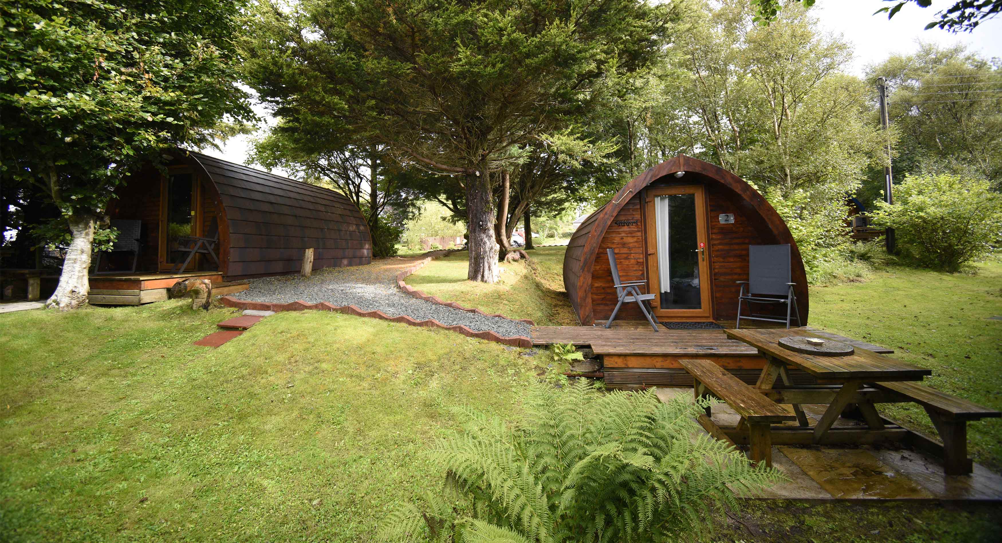 Thistle Dubh Dandy is a self catering accommodation in Portree with open plan design