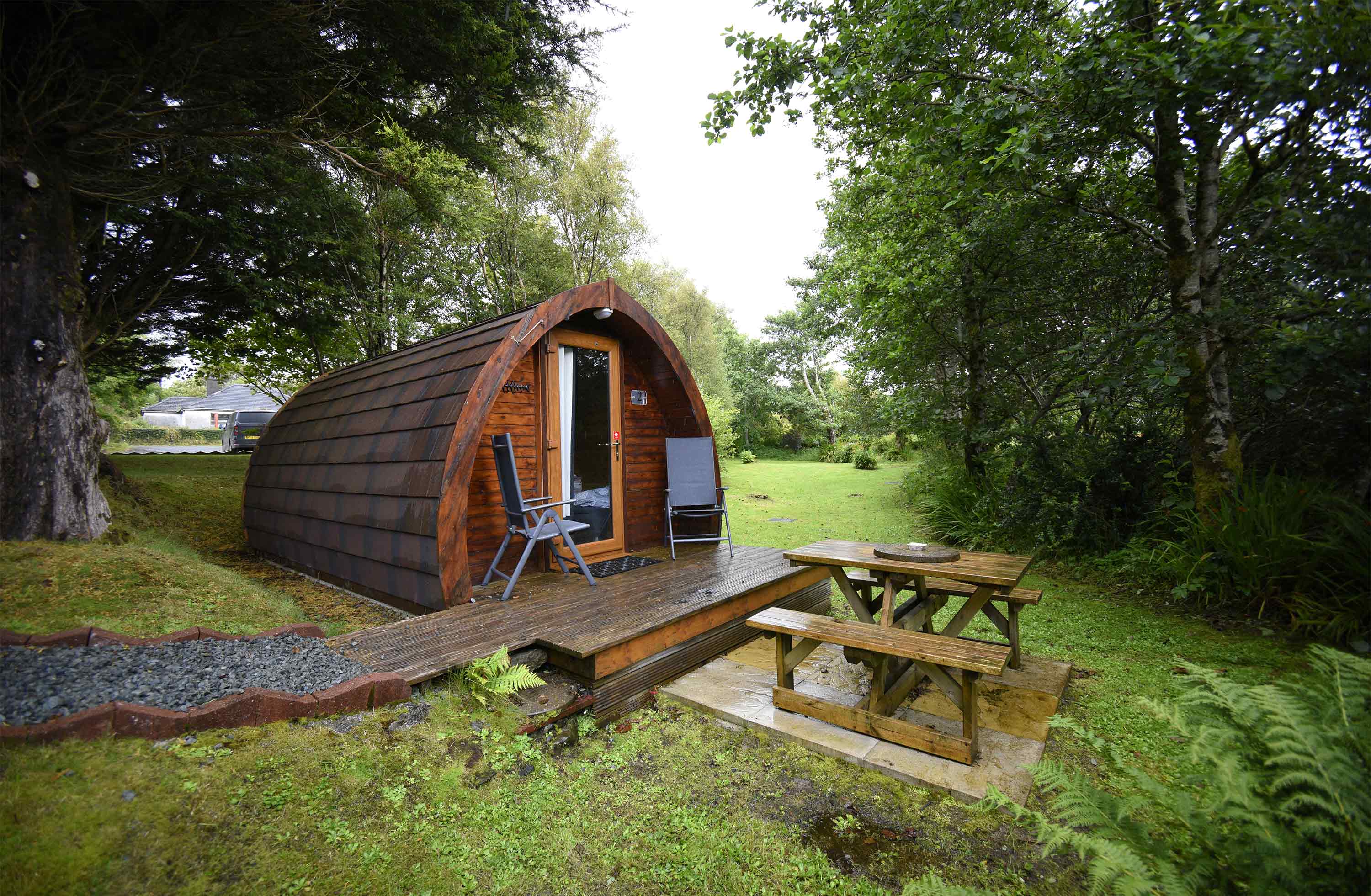 Thistle Dubh Dandy is a self catering accommodation in Portree with open plan design