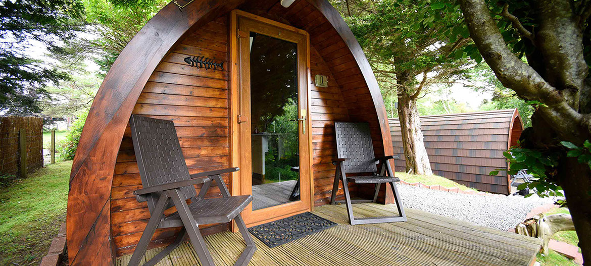 Dunvegan Camping Pods self catering accommodation in Dunvegan