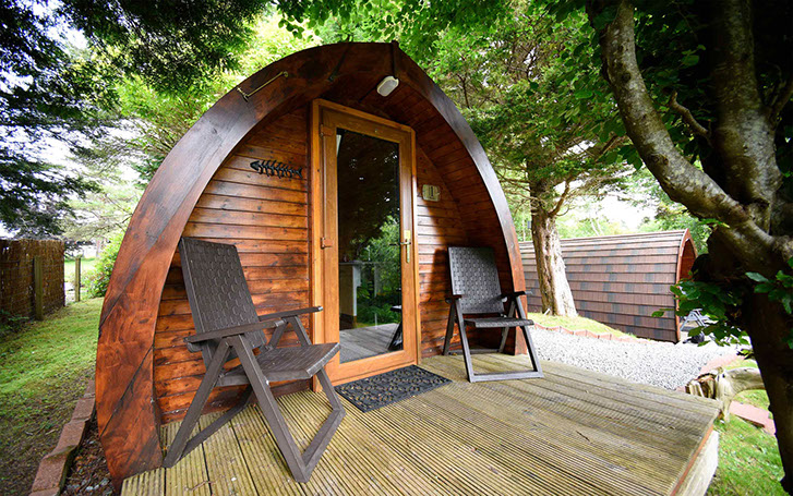 Dunvegan Camping Pods self catering accommodation in Dunvegan