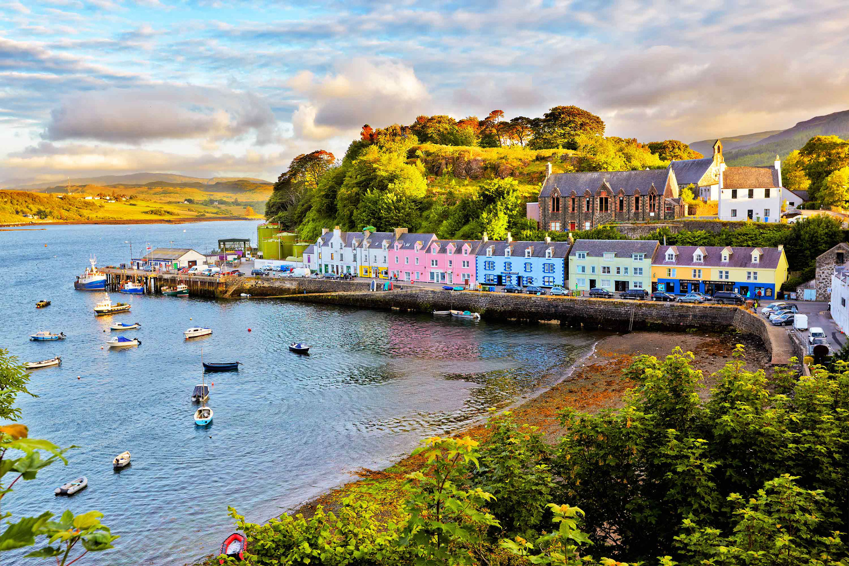 Portree on the Isle of Skye offers great views stay at Quiraing House accommodation