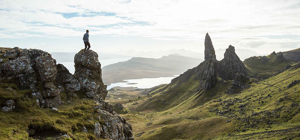 Visit The Old Man of Storr on the Isle of Skye when you stay at our Portree Accommodation